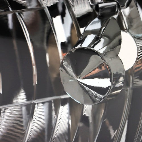 Solid Spare Left+Right Side Black Halogen Headlight Headlamp For Toyota RAV4 2006 2007 2008
