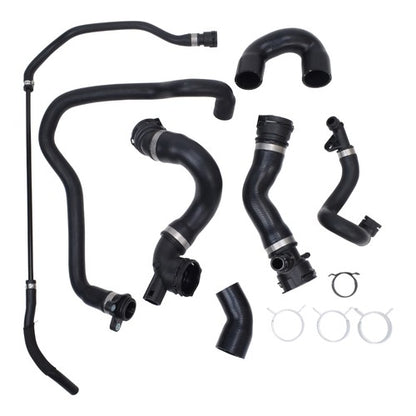 Radiator Coolant Water Hose Pipe Kit 7 Hoses For 2007-2011 BMW 128i 328i N51 E90