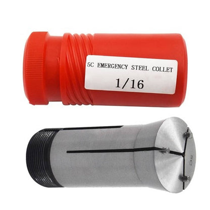 Solid Spare High Precision 5C Emergency Steel Collet 1/16" (.0625) For Lathes & Fixtures
