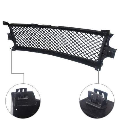 Solid Spare GM1200424 ABS Black Front Side Bumper Grille For Chevrolet Silverado 99-02
