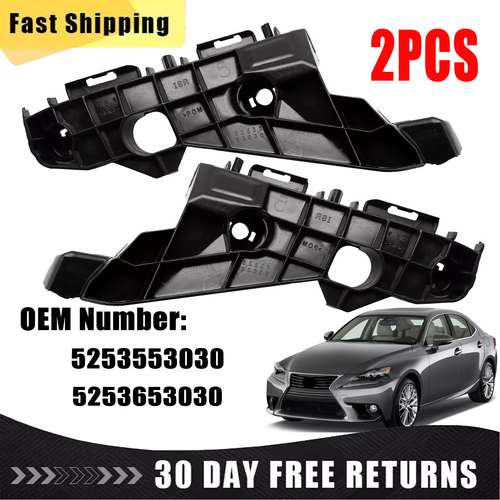 Front Bumper Retainer Set FOR 2014-2015 Lexus IS250 IS350 5253553030 5253653030