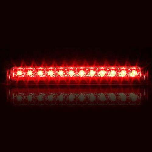 Solid Spare LED Third 3rd Brake Tail Light For Chevy Suburban Tahoe GMC Yukon 2000-2006 Red
