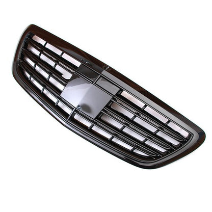Grille For Mercedes Benz W222 S450 S500 S550 S550 S63 AMG 2014-2020 W/ ACC Black