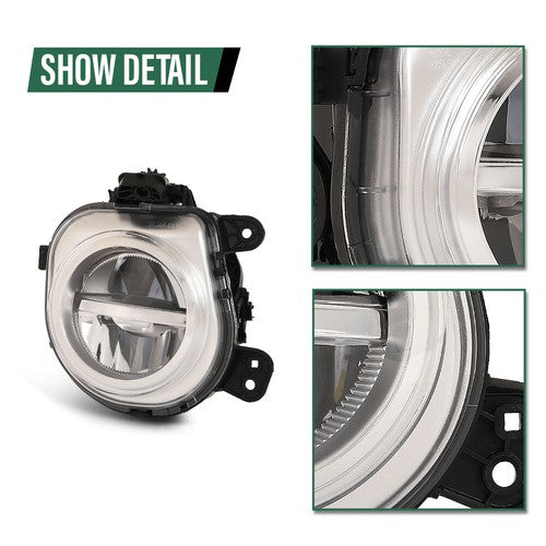 Solid Spare Front LED Fog Light Lamp Right Fit For BMW X3 F25 X4 F26 X5 F15 F85 X6 F16 SUV