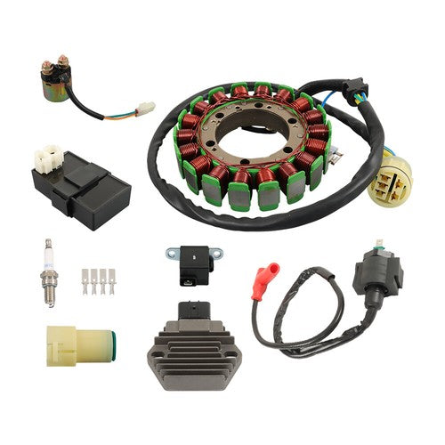 Solid Spare 95-03 for Honda Foreman TRX400 Starter Relay Regulator Stator Ignition Coil CDI