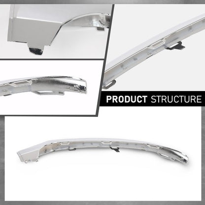 Solid Spare Front Lower Bumper Trim Left+Right Fit For 2015-2018 Mercedes-Benz C300 C400