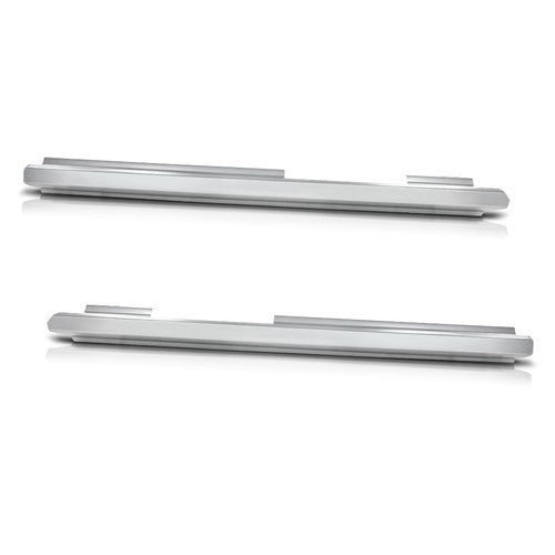 Solid Spare Fit For 2002-2007 Jeep Liberty 4 Door Slip-on Outer Rocker Panels Left+Right