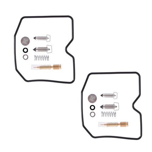 Solid Spare 2×Carburetor Carb Repair Kit Rebuild Sets For Kawasaki ZL EX 250 EN VN 454 500