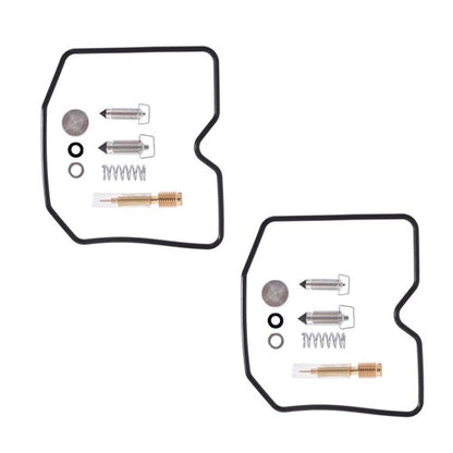 Solid Spare 2×Carburetor Carb Repair Kit Rebuild Sets For Kawasaki ZL EX 250 EN VN 454 500