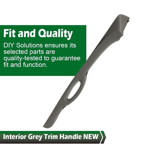 Solid Spare Fit For 04-08 Ford F150 A Pillar RH Passenger Side Interior Grey Trim Handle