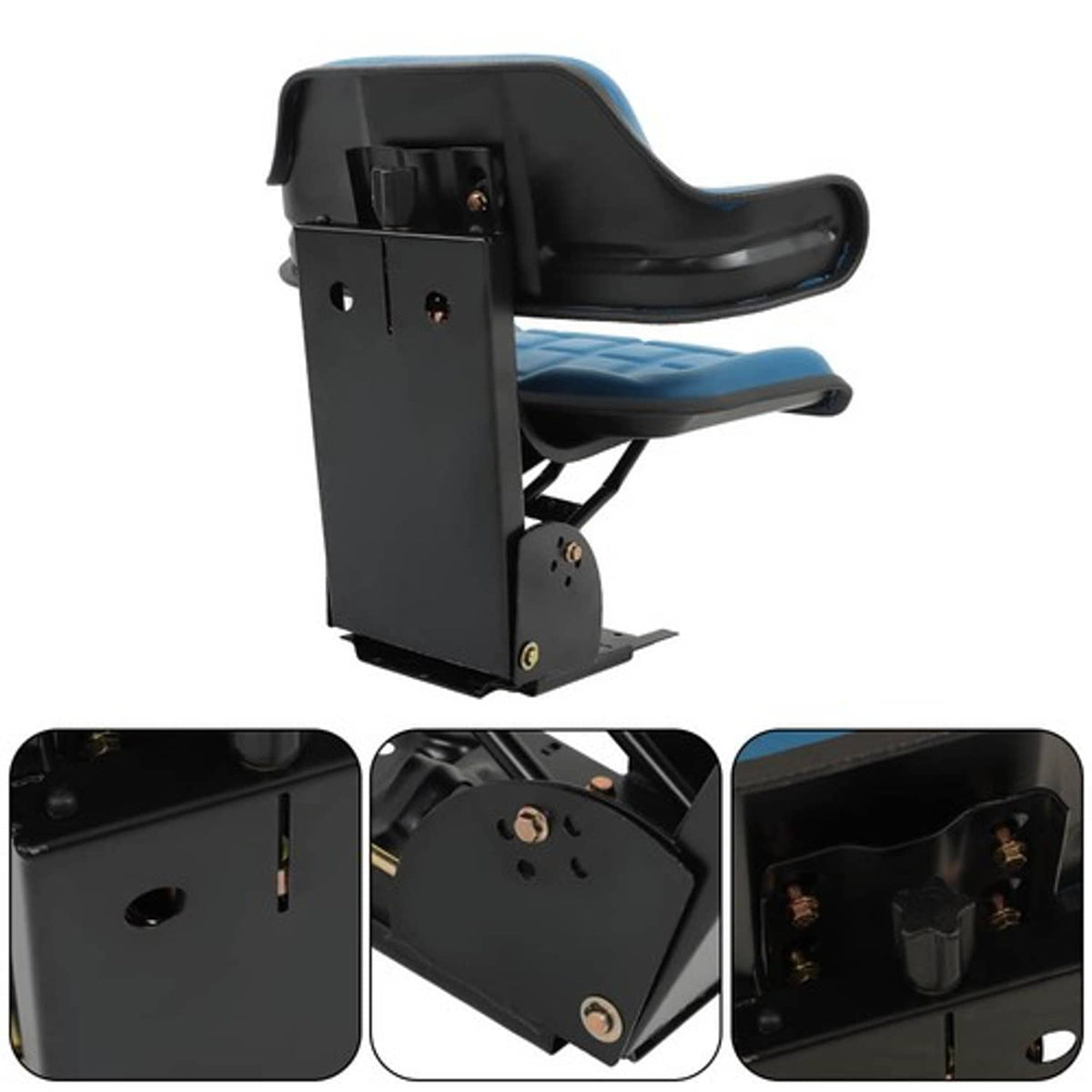 Solid Spare Tractor Suspension Seat Fit For Ford /New Holland John Deere 5910 5100 5000 5600