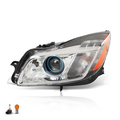 Solid Spare HID/Xenon Projector Headlight Headlamp Left Side Fit For 2009-2012 Buick Regal