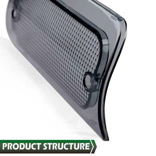 Solid Spare 3rd Brake Light Lens Smoke Fit For 94-04 Chevy S10 GMC Sonoma Reg Or Crew Cab