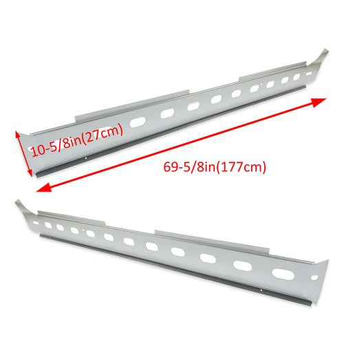 Solid Spare Inner Rocker Panels For 02-08 03 05 Dodge Ram 1500 2500 3500 Truck Quad Club Cab