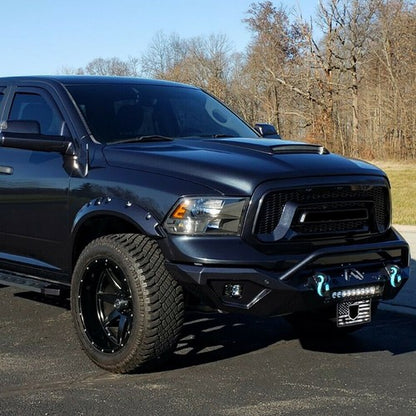 Solid Spare Universal 25.2"×25.2" Hood Scoop Vent For Challenger Sliverado Nissan Titan