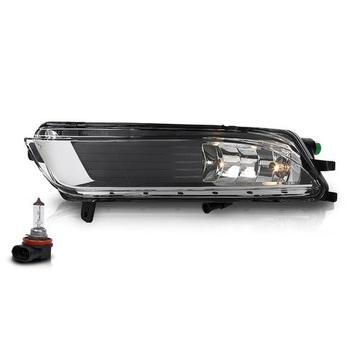 Solid Spare Fit For 13-17 VW Volkswagen CC Bumper Fog Light Driving Lamp W/ Bulb Left