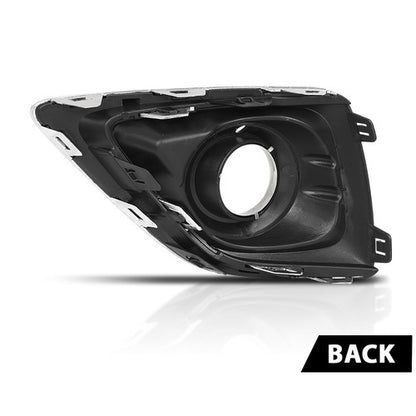 Solid Spare Fit For 2019-2020 Buick Envision Fog Light Bezel Lamp Cover w/ Chrome Trim Right