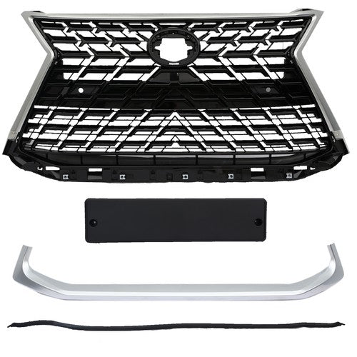 Fits 2016-2021 Lexus LX570 Conversion F-Sport Style Front Bumper Grille