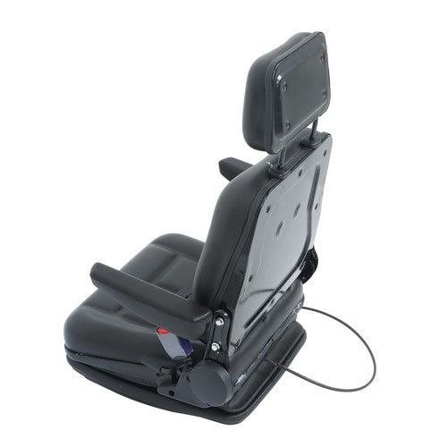 Solid Spare Suspension Adjustable Forklift & Tractor Seat Backrest Armrest Safety Belt