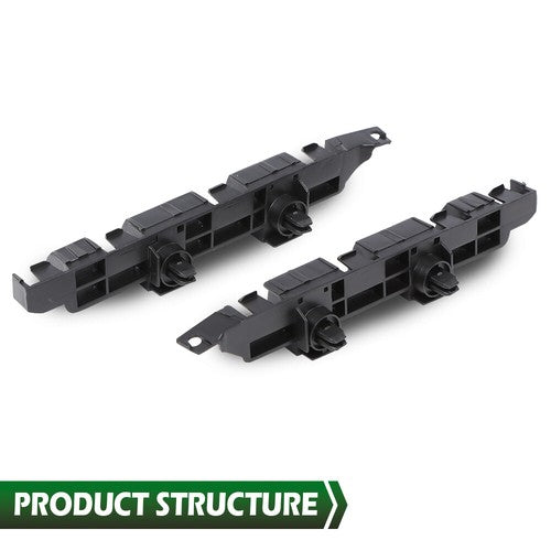 Solid Spare Fit For 2003-2007 Honda Accord Front Bumper Retainer Bracket Left+Right Side