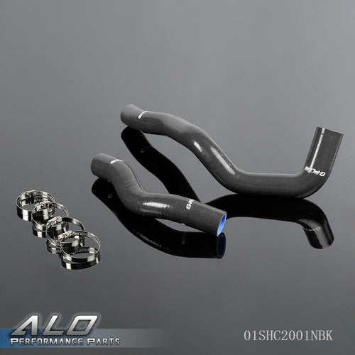 Solid Spare Silicone Radiator Hose Kit Black Fit For Toyota Supra JZA80 NA NON Turbo 2JZ-GE