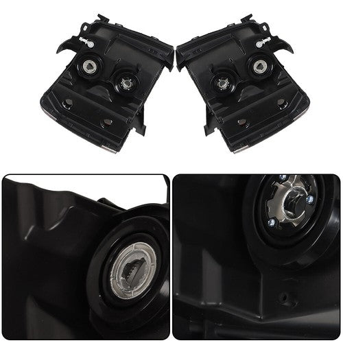 Solid Spare Headlights For Chevy Silverado 2007-2013 2014 Headlamps Halogen Left&Right Side