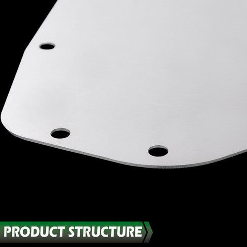 Solid Spare Fit For 66-67 Chevelle Aluminum A/C Heater Delete Panel Plate Blower Cover