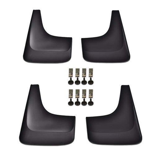 Solid Spare 4Pcs Mud Flaps Splash Guards Front & Rear Fit For 2007-2014 GMC Sierra Yukon XL