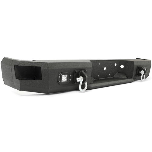 Solid Spare Fit For 2009-2014 Ford F150 Truck Complete Rear Steel Bumper One Piece Textured