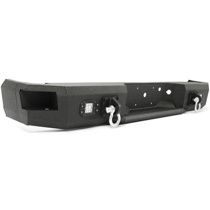 Solid Spare Fit For 2009-2014 Ford F150 Truck Complete Rear Steel Bumper One Piece Textured