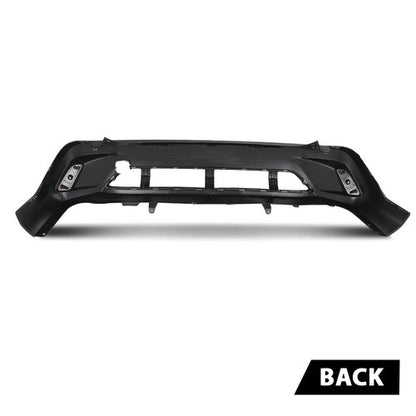 Solid Spare Rear Bumper Cover Fit For 2022-2025 Toyota Corolla Cross L LE w/o Sensors Holes