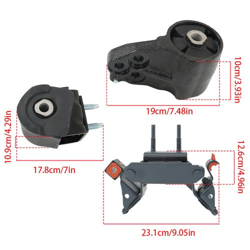 Solid Spare New High Quality Motor & Trans Mount A5657 For Ford F-150 09-10 4.6L 5.4L 3×