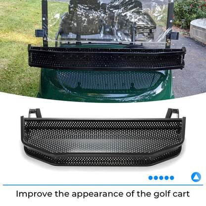 Solid Spare For 2008+ EZGO RXV Golf Cart Front Clay Basket Storage Cargo W/ Mounting Bracket