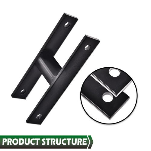 Solid Spare Fit For 1999-2004 Ford F-250 F-350 Super Duty 4WD Front Lift Shackles Kit Black