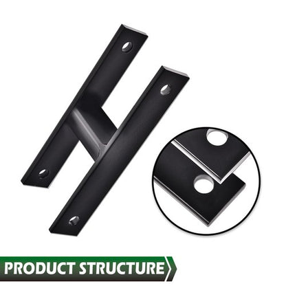 Solid Spare Fit For 1999-2004 Ford F-250 F-350 Super Duty 4WD Front Lift Shackles Kit Black