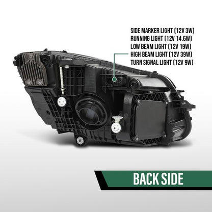 Solid Spare Full LED Headlight Left Driver Side Fit For 2019-2021 Mercedes Benz C300 W205