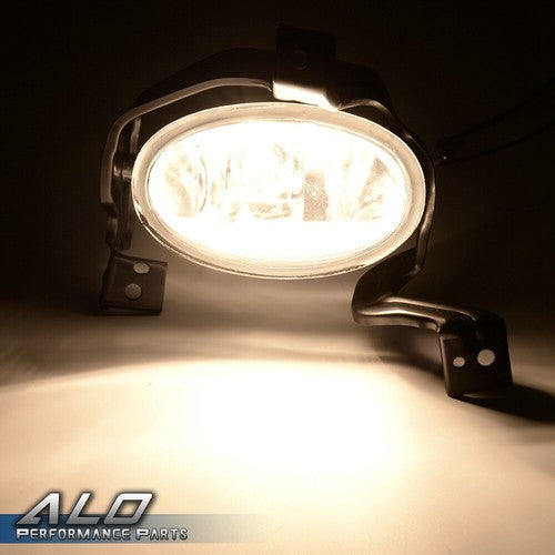 Solid Spare Fit For 2010-2011 Honda CR-V CRV Clear Fog Lights Driving Lamps w/Switch+Harness