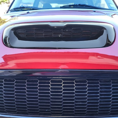 Solid Spare Black Painted For 07-14 Mini Cooper S R55 R56 R57 R58 Hood Air Intake Vent Scoop