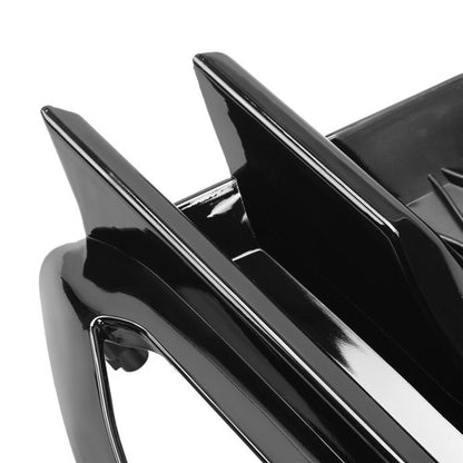 Solid Spare Front Bumper Fog Light Cover Bezel Trim For Infiniti Q50 Sport 2014-2017 LH & RH