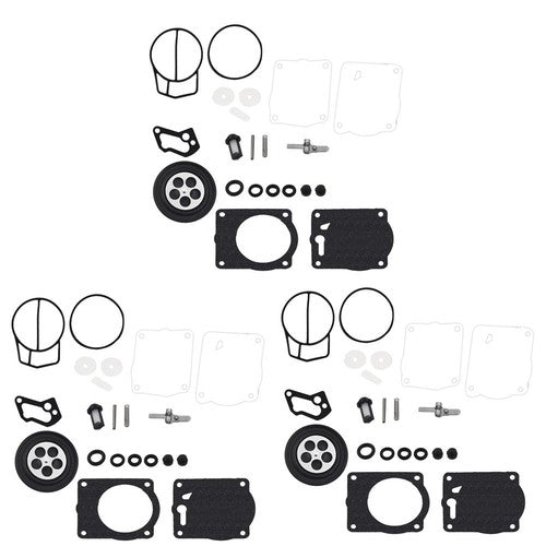 Solid Spare Triple Carb Rebuild Kit For Yamaha XL XLT 1200 GP1200R GPr1200 Xl1200 XLT1200 NJ