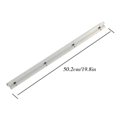 Solid Spare 2Pcs SBR12-500mm Linear Guide Rails with SBR12UU Bearing Blocks 4Pcs