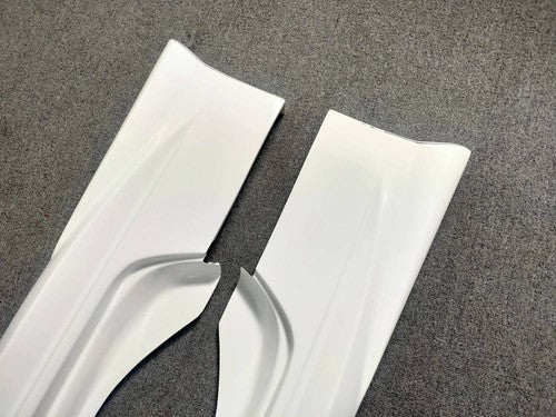 FRP Unpainted Side Skirts Rocker Panel Left+Right For 2009-2020 Nissan 370Z Z34