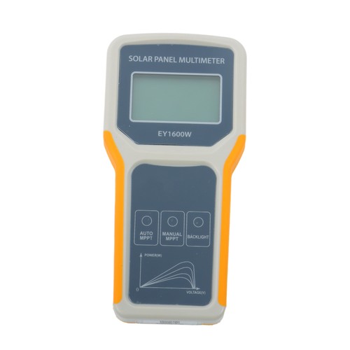 Solid Spare 1600W MPPT Solar Photovoltaic Panel Multimeter Tester With LCD Digital Display