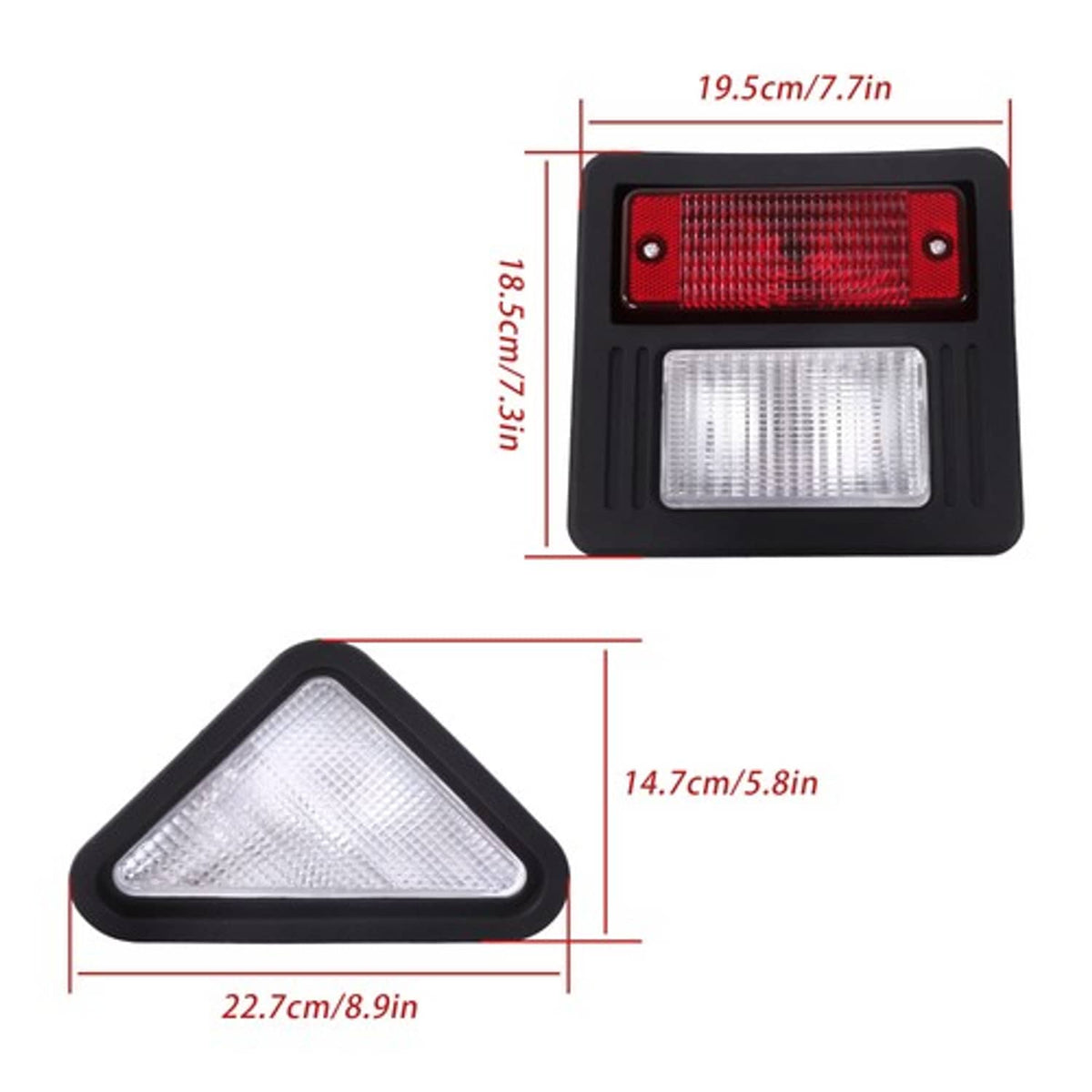 Solid Spare FRONT & REAR LIGHT KIT COMPATIBLE FOR BOBCAT S150 S175 S185 S205 S220 S250 S300