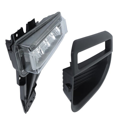 Solid Spare Front Left Side LED For Ford F250 F350 F450 Super Duty 2020-22 Chrome Fog Light