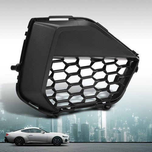 Solid Spare Fit For 2024-2025 Ford Mustang GT Front Bumper Lower Corner Grille Right Side