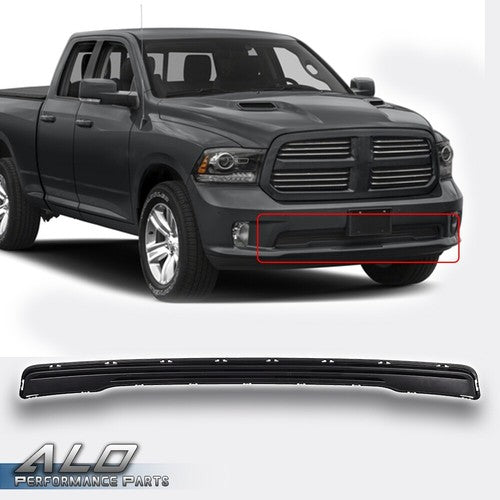 Solid Spare Fit For 2013-2018 Dodge Ram 1500 Front Bumper Lower Grille Closeout Panel New