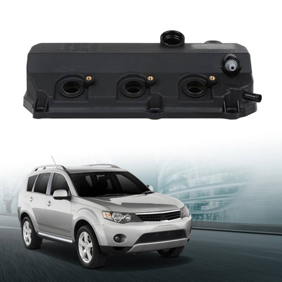 Solid Spare Fit For 2007-2009 Outlander Mitsubishi Engine Valve Cover w/ Gasket 1035A840
