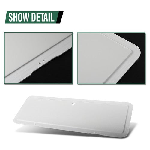 Solid Spare Universal Boat Repair Parts PE Ski Locker Door Cover Lid Hatch W/ Hinge Kits