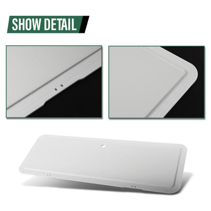 Solid Spare Universal Boat Repair Parts PE Ski Locker Door Cover Lid Hatch W/ Hinge Kits